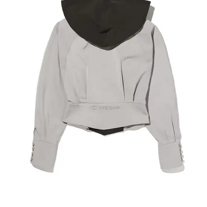 MSCHF CAPE HOODIE JACKET_LIGHT GREY/DARK