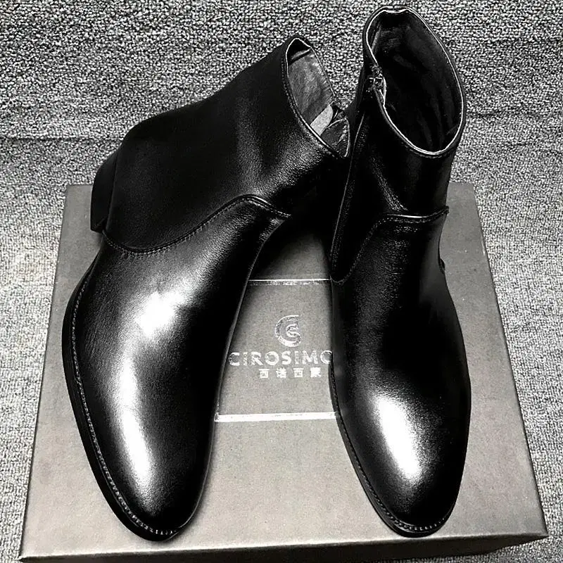 Leather Chelsea Boots