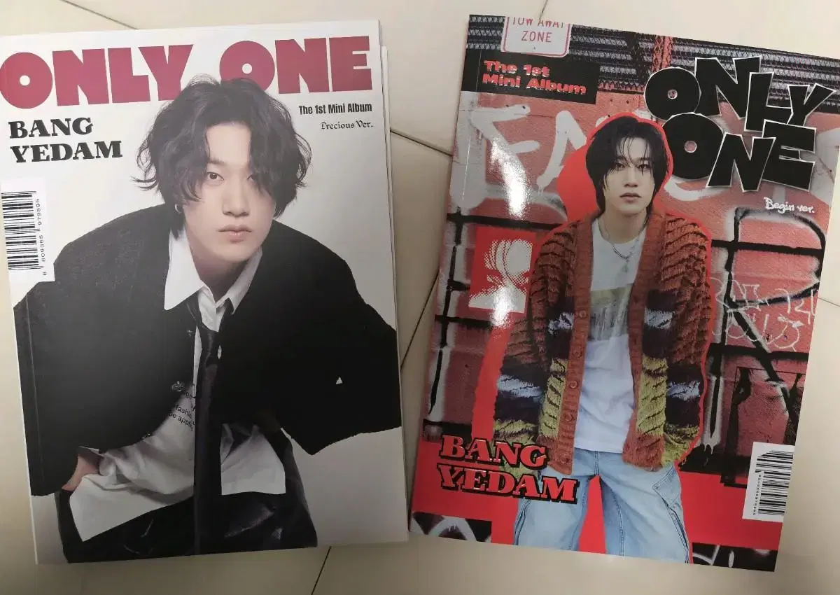 Bang yedam ONLYONE album 2 types