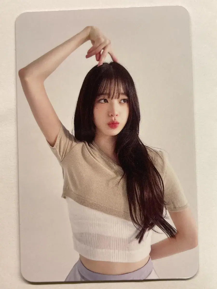 ive jang wonyoung photocard