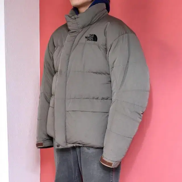 90s 노스페이스 baffin 패딩 - M  빈티지 north face