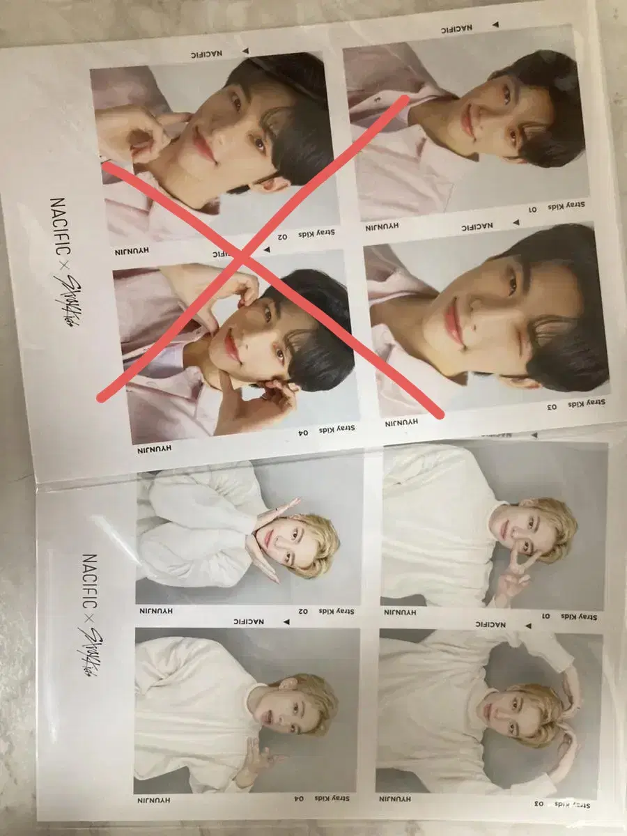 (Last Price Drop)Straykids hyunjin Pacific 4 cut photo bulk wts Pokaski Zuu