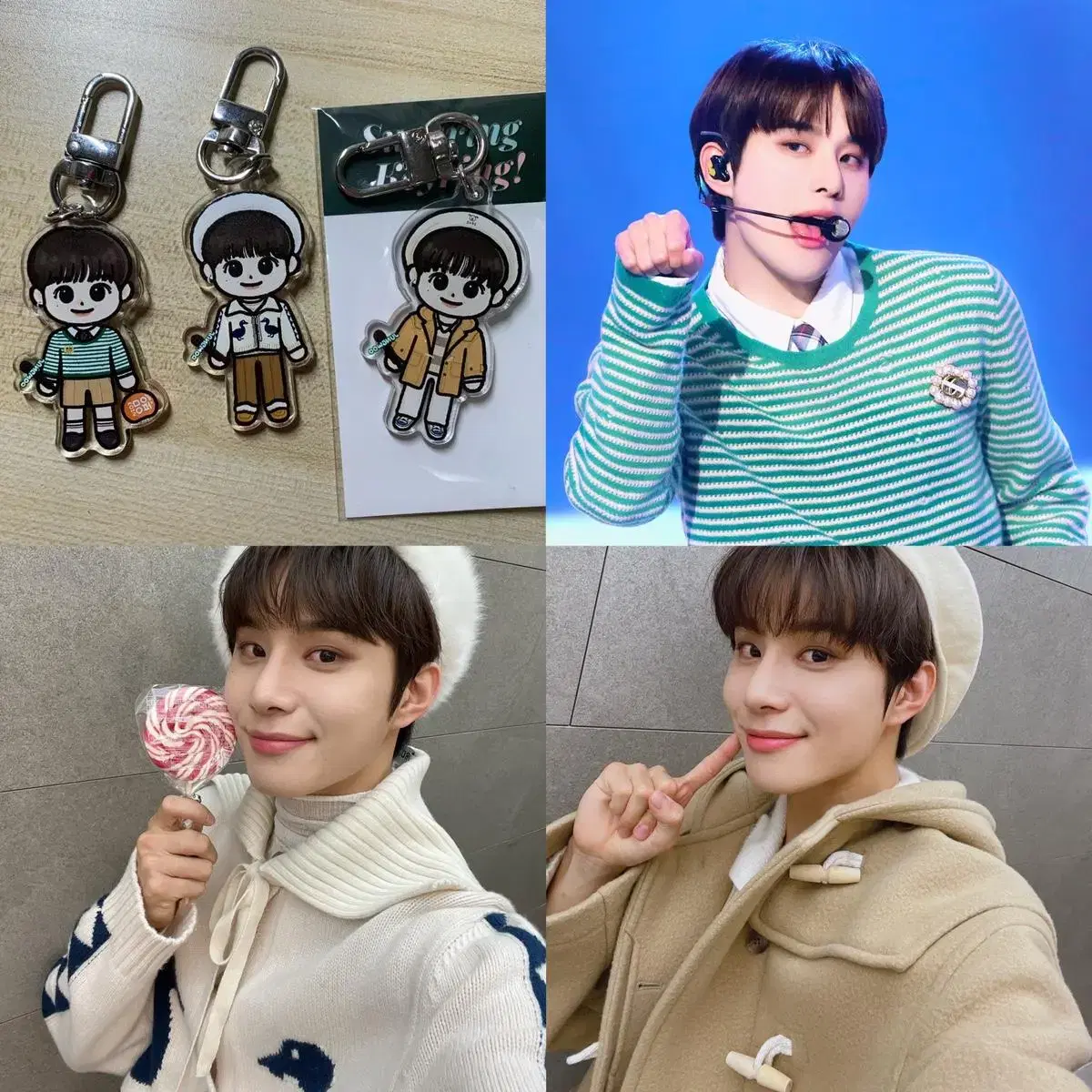 NCT NCT127 jungwoo KoniNim Keyring+Bibutibutibusseal