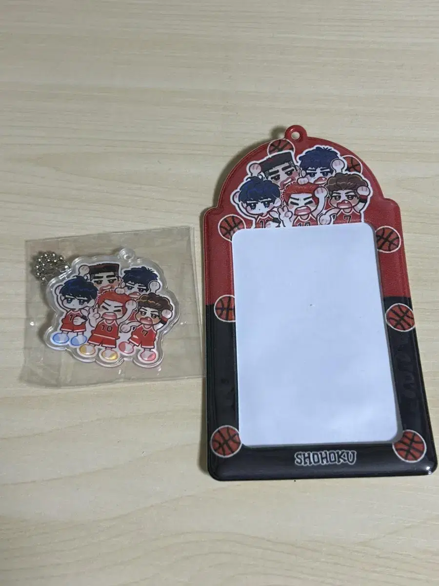 SLAM DUNK unofficial goods photocard holder keyring north san boom boom boom