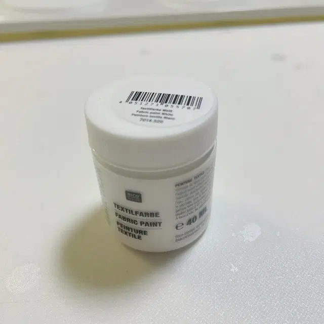 다이론 리코 섬유 옷 염색약 40ml 화이트