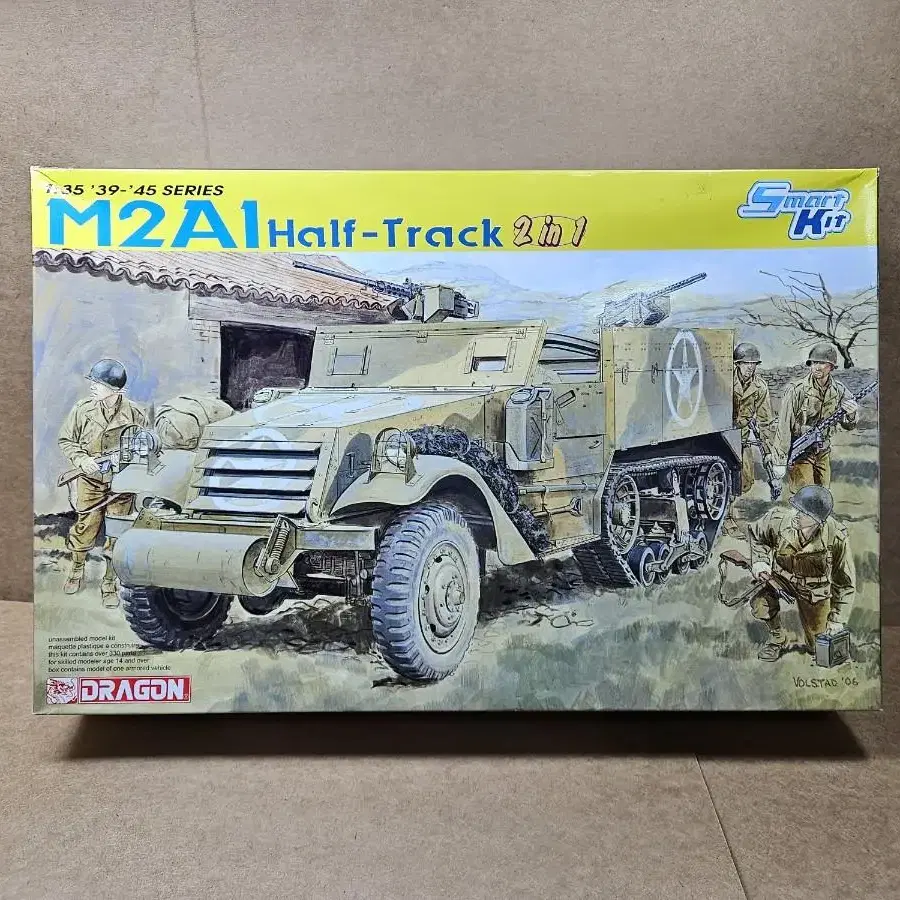 프라모델 [드래곤] 1/35 M2A1 Half-Track 2-in-1