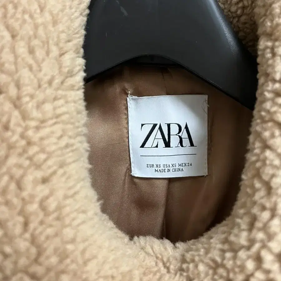 [무료배송] ZARA 자라 양털 자켓 XS