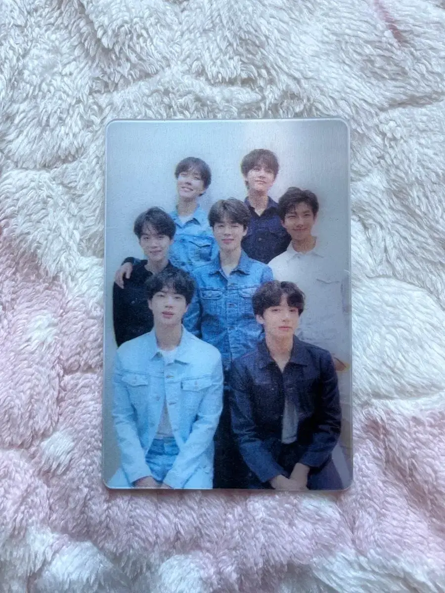 Bangtan Rubsell Group Photocard