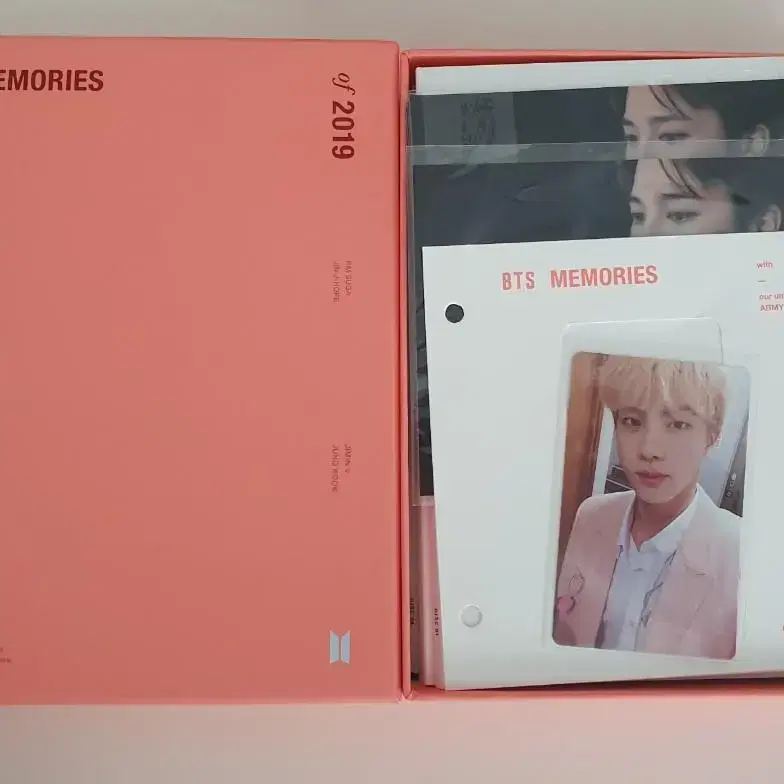 방탄 메모리즈 2019 블루레이 풀세트 포카 석진