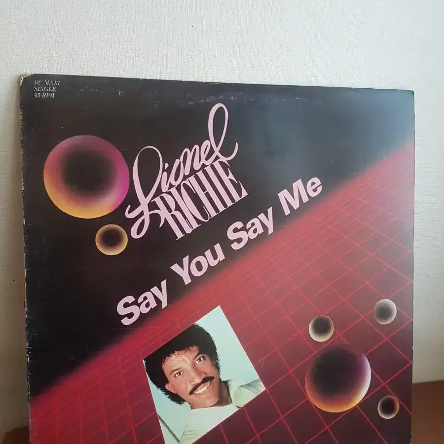 흑인음악 Lionel Richie 45rpm 바이닐 싱글엘피 모타운 lp