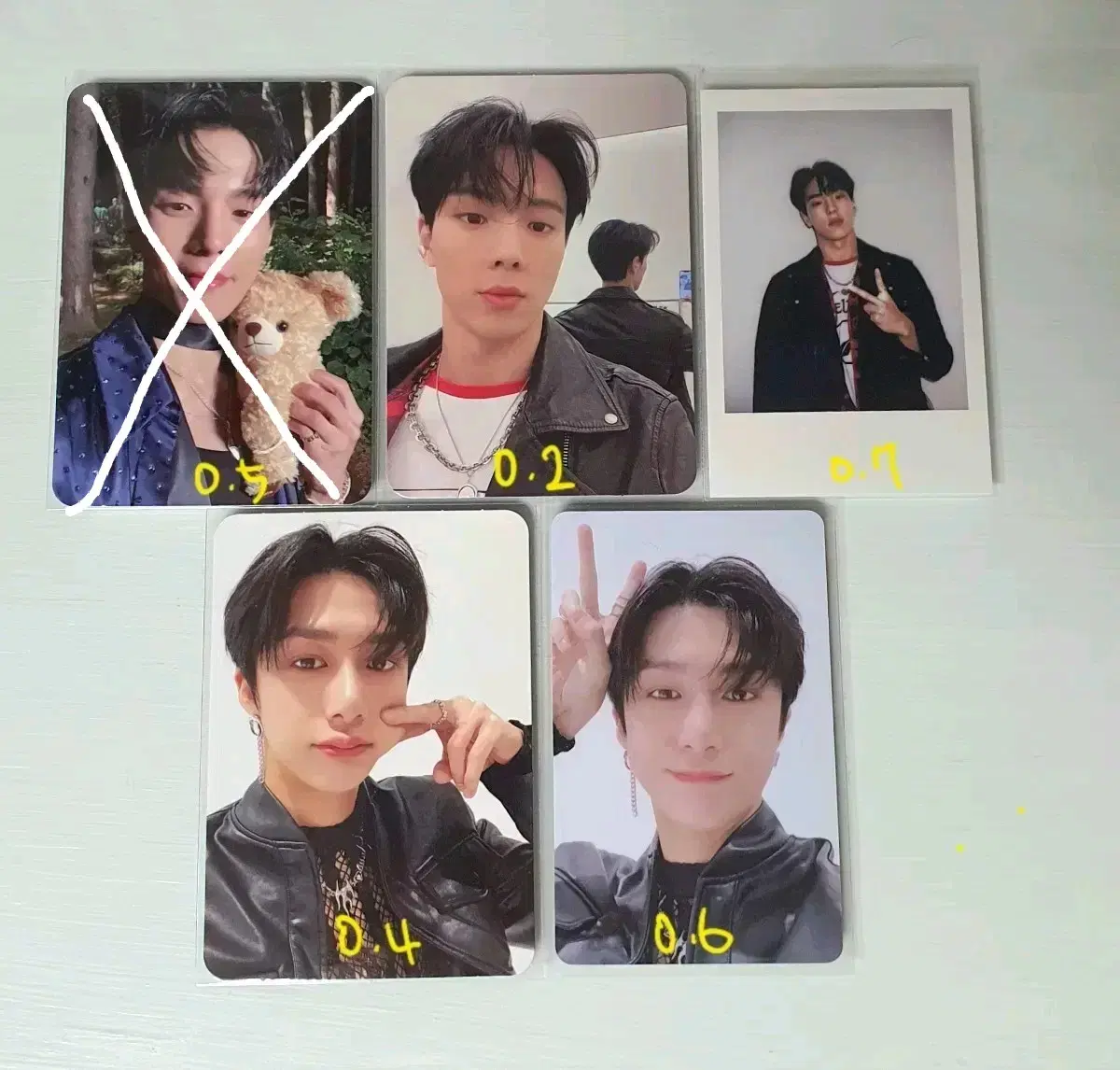 vahn) monsta x shownu Unseen photocard hyungwon Risen soundwave ld Pola