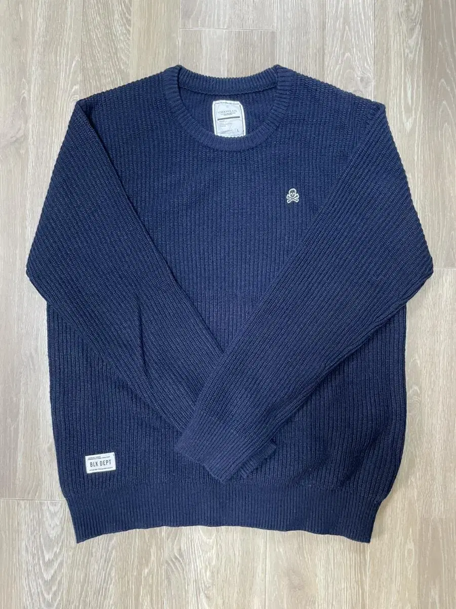 chocoolate bloo knit L