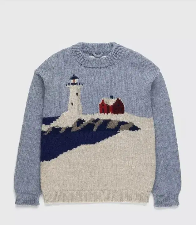 BODE HIGHLAND LIGHTHOUSE KNIT SWEATER LI