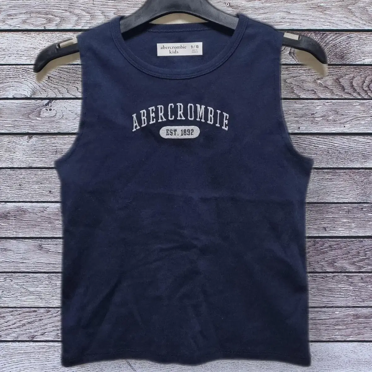 80~85) Abercrombie 아베크롬비 민소매 나시(반팔 수선)