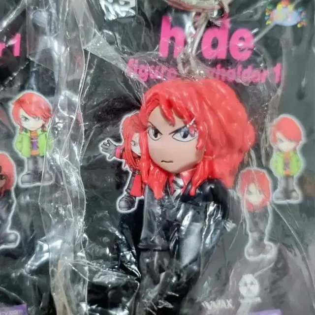 엑스재팬 히데 키링 미개봉 4개 일괄 hide keyring 피규어