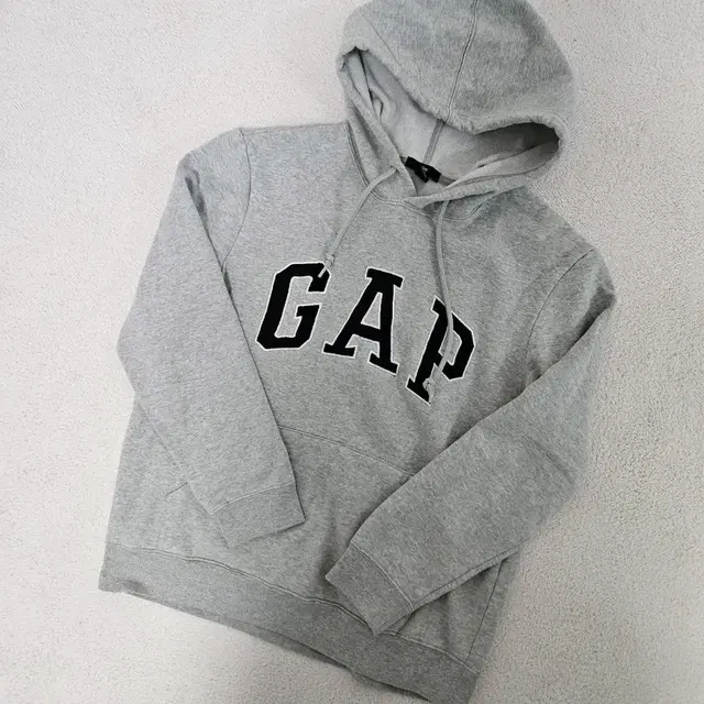 GAP 기모 그레이 후드티