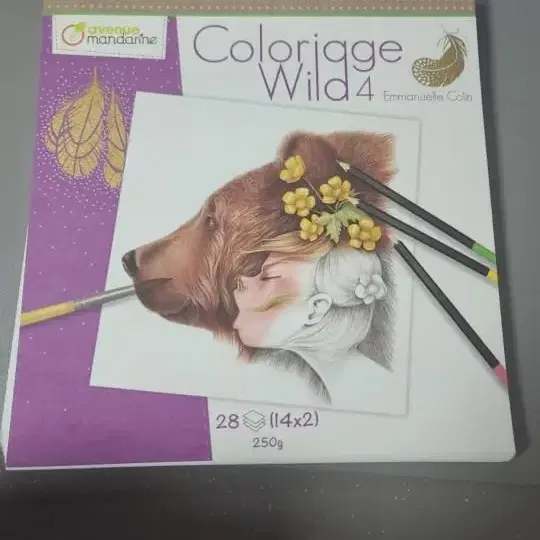 아비뉴 만다린4 coloring wild4