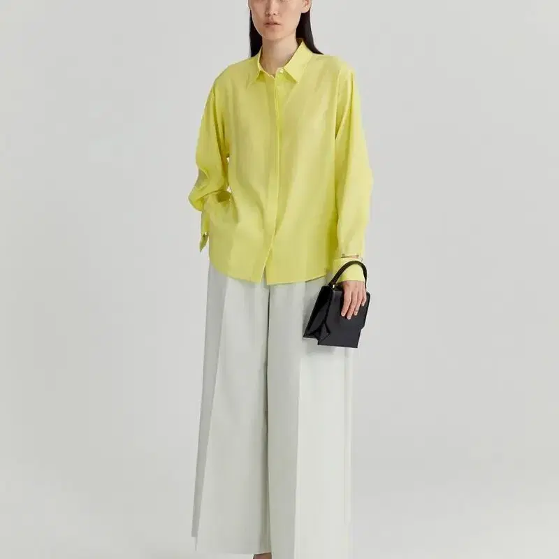 렉토 실크 블라우스 recto silk blouse