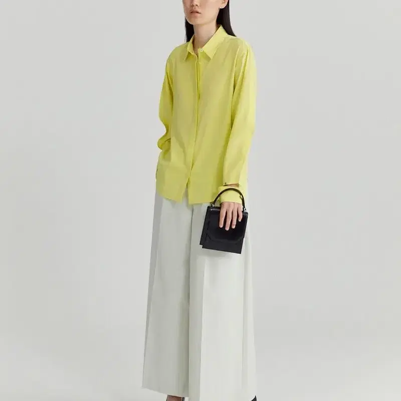 렉토 실크 블라우스 recto silk blouse