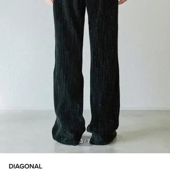 다이애그널 코듀로이 밴딩 팬츠 CORDUROY BANDING PANTS