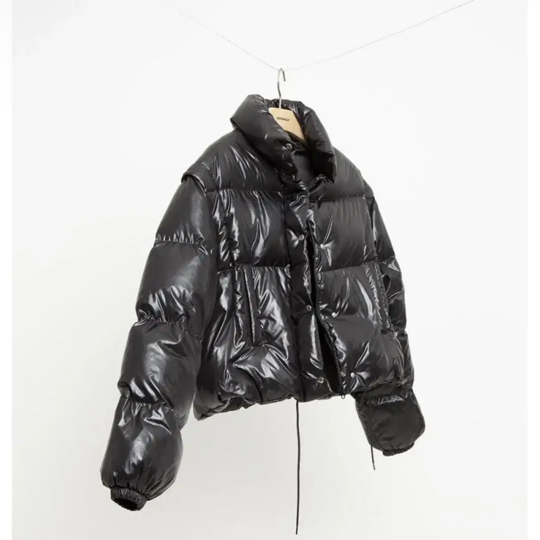 미네랄 mineral 패딩 2-WAY PUFFER/VEST (BLACK)