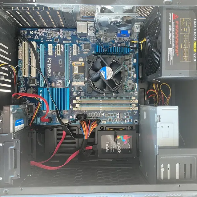 [인텔CPU] i3770 + z77 + 8gb 팝니다.