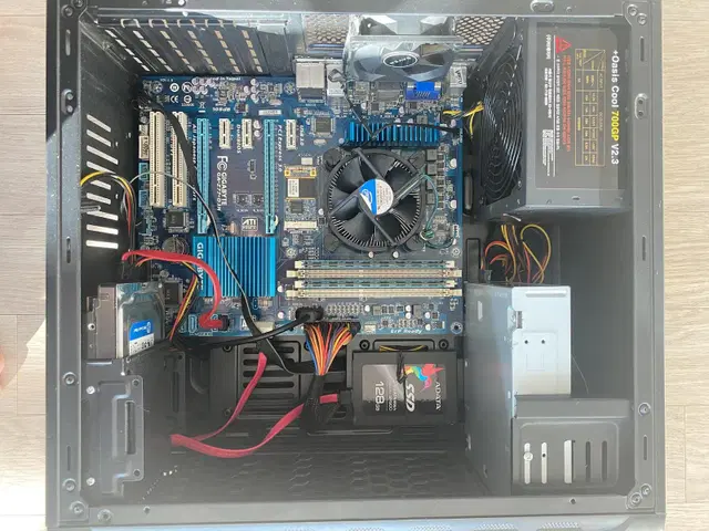 [인텔CPU] i3770 + z77 + 8gb 팝니다.