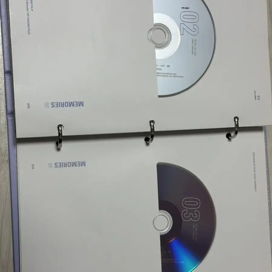 방탄소년단 2018 메모리즈 DVD 포카 포함