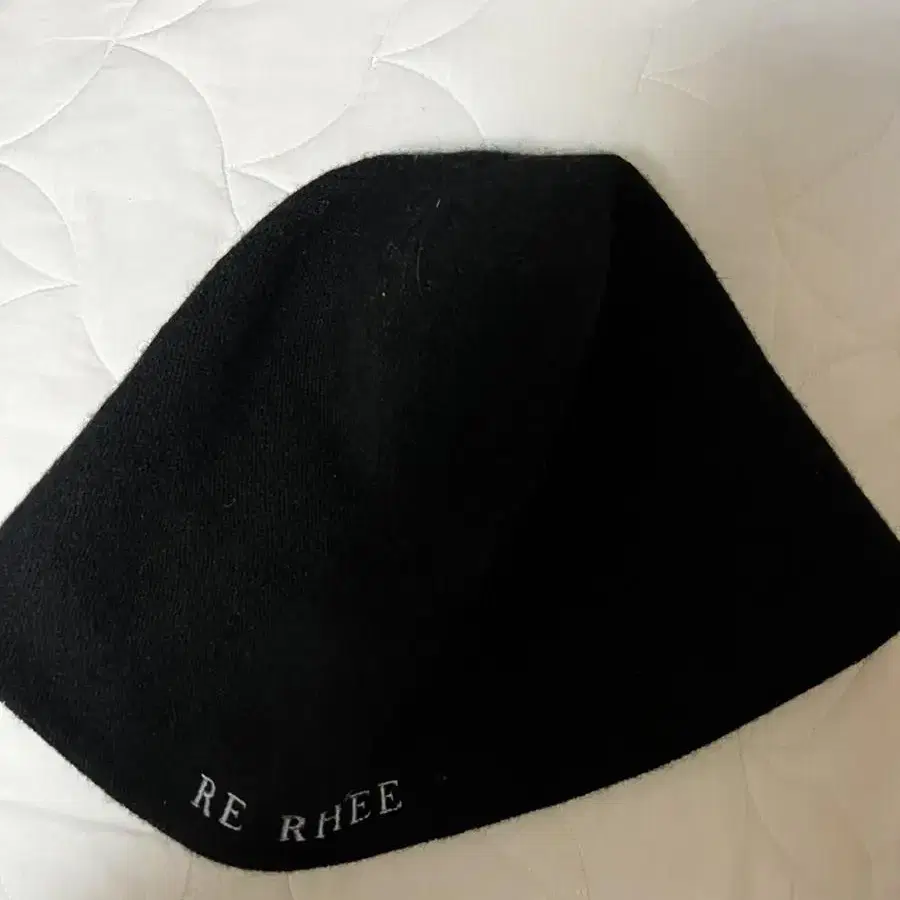 re rhee 로고 울 버킷햇 모자 LOGO WOOL BUCKET HAT