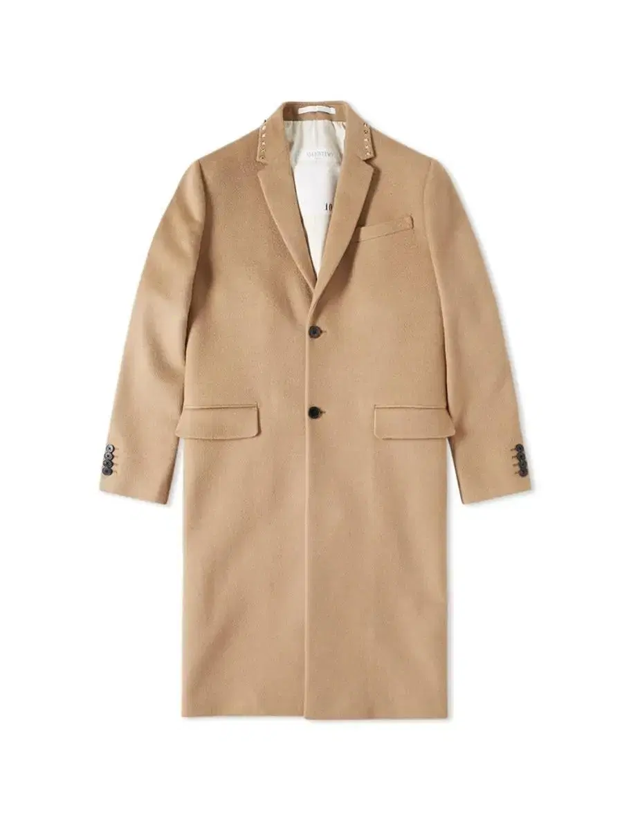 발렌티노 스터드 카멜코트. valentino camel coat