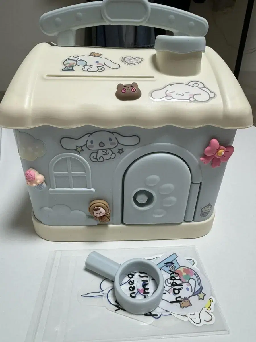 Cinnamon Roll House Piggy Bank