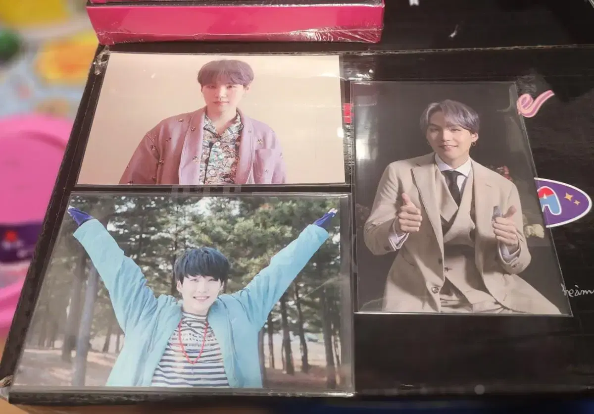 Bangtan yoon broadcast photocard