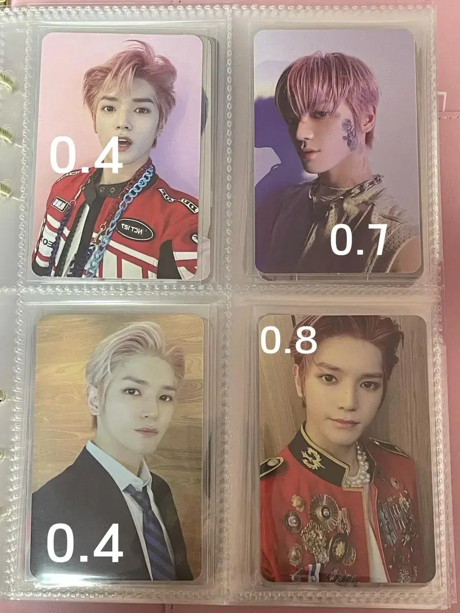 Taeyong Punch kihno album photocard WTS