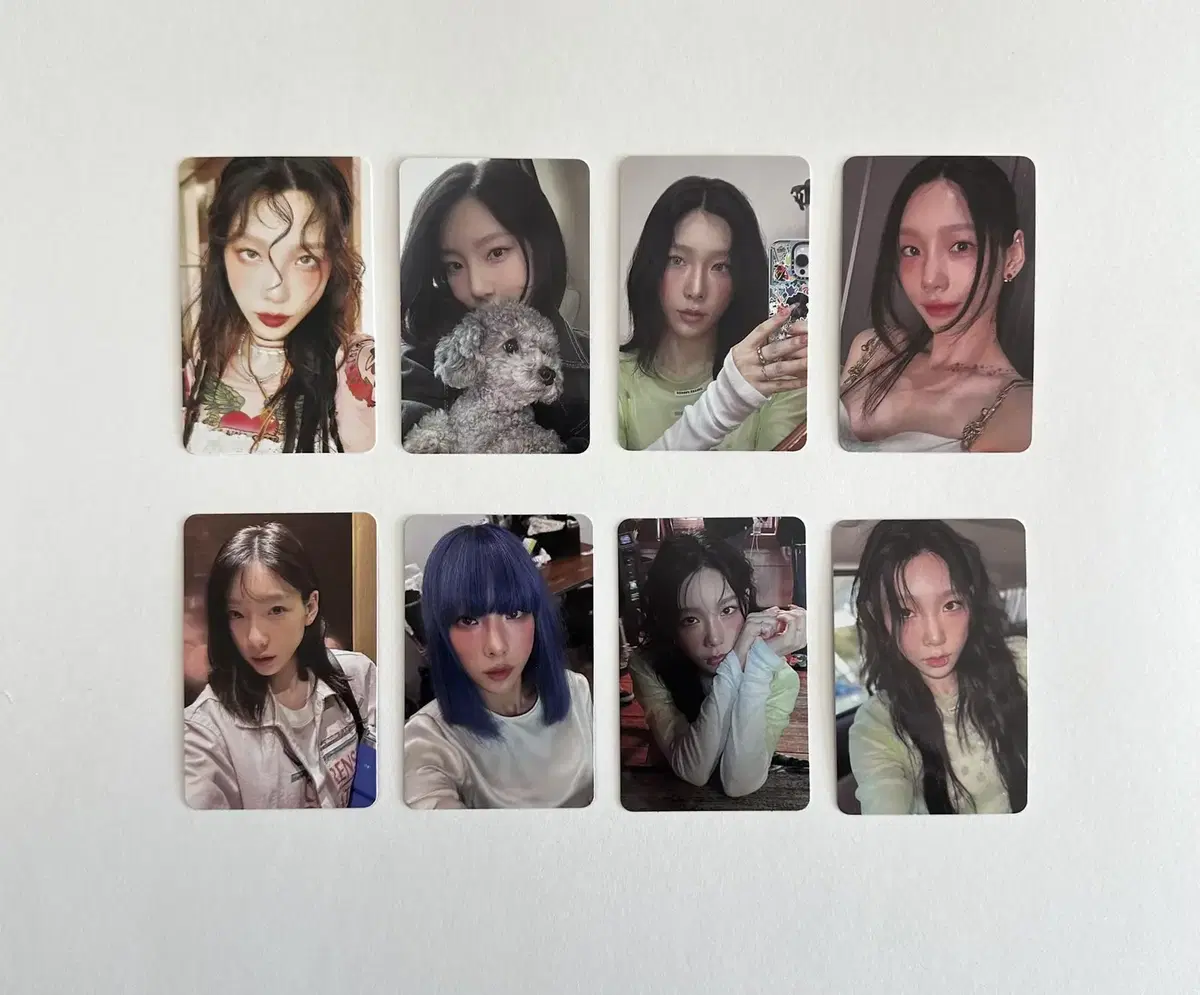 Taeyeon 5집 album To.X 포토카드 sells. Zero photocard Zero Tang