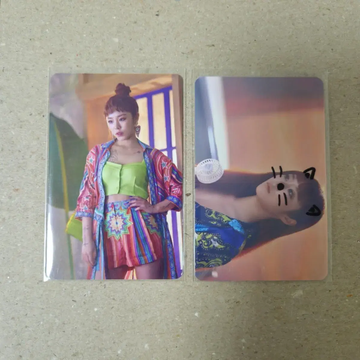 mamamoo wheein nayeonhae album photocard