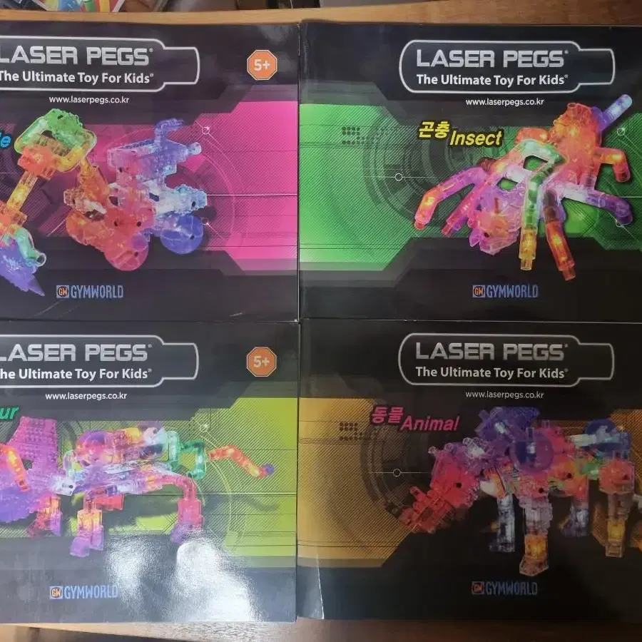 [교육완구적극추천] 짐보리 LASER PEGS DELUXE SET