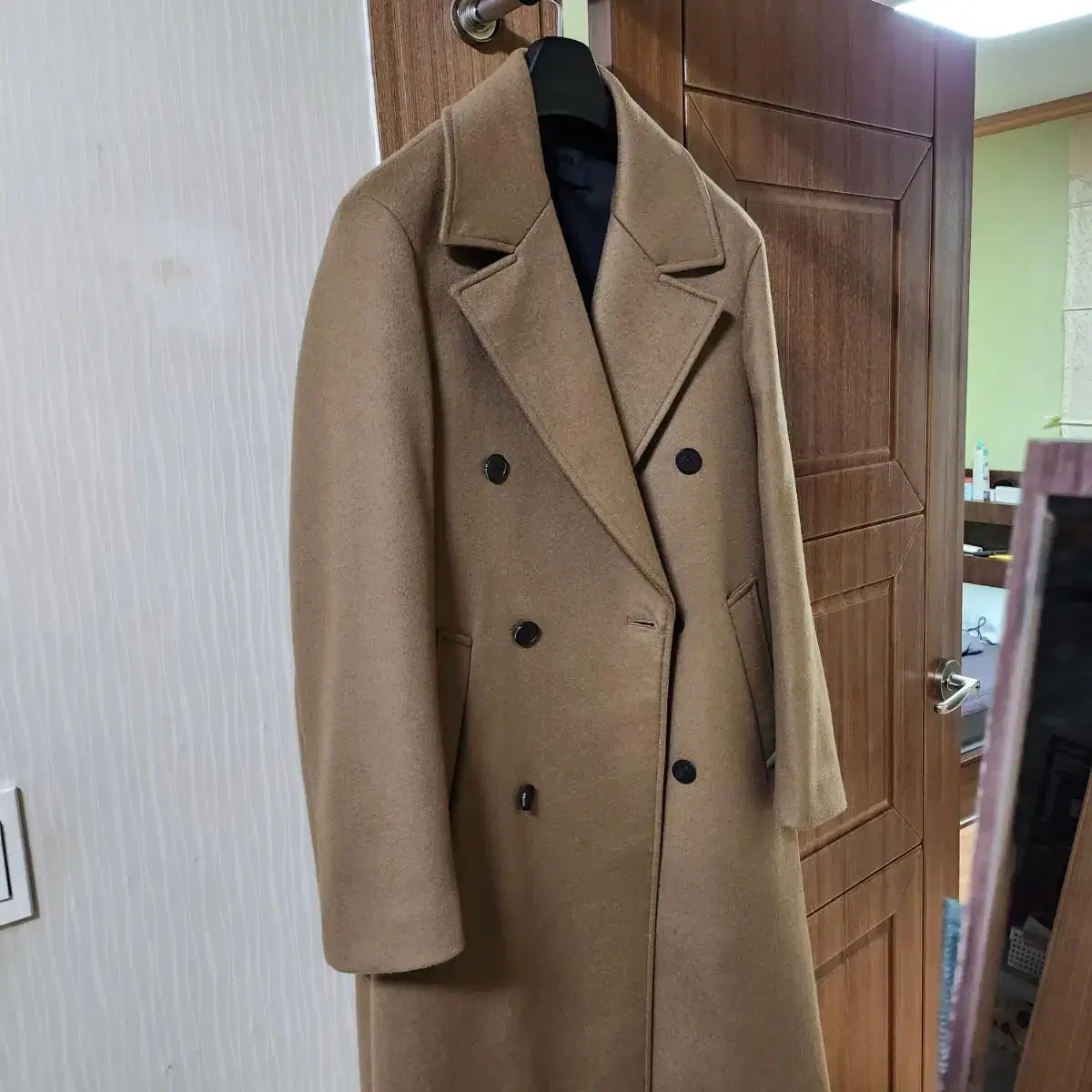 [S] Insilence Lumière Cashmere Double Coat