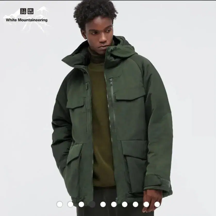 Uniqlo White Mountaineering Down (Khaki/L)