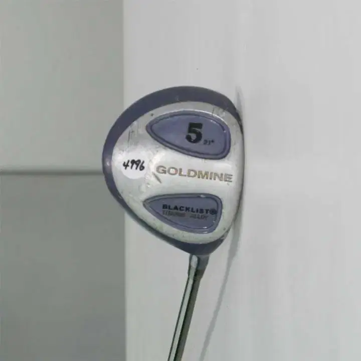 Blacklist GOLD MINE No. 5 21 Degree Used Fairway Woods