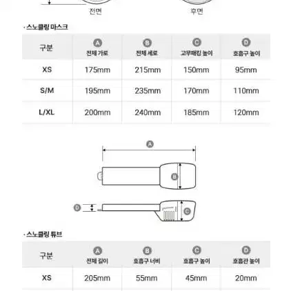 [사용O] 잇츠라이프 풀페이스 스크노쿨링마스크