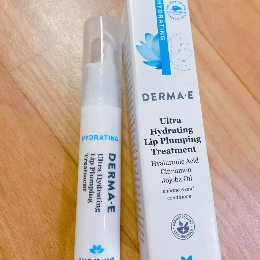 DERMA E 울트라 하이드레이팅 립 플럼핑 트리트먼트