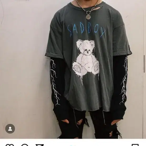 AZS TOKYO - Sad boy t shirt