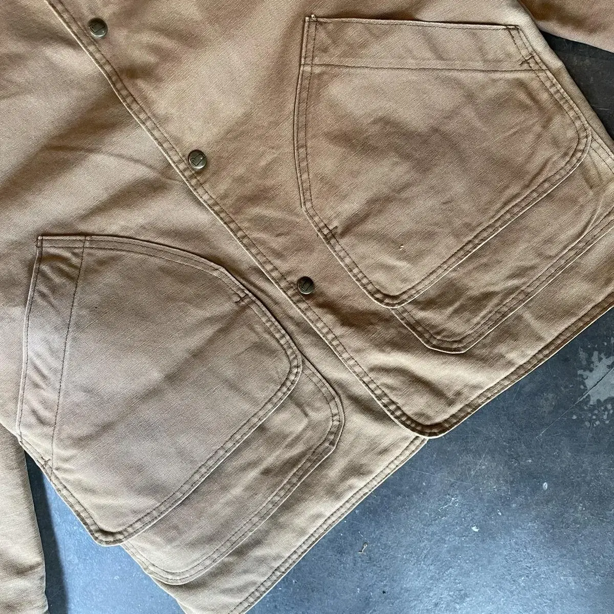 90s US WOOLRICH CANVAS HUNTING JACKET