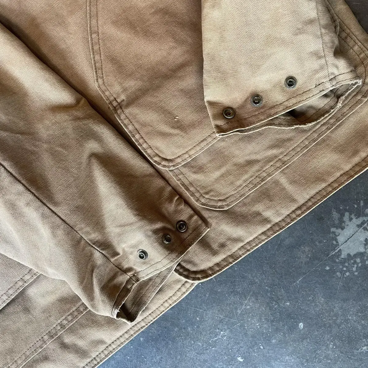 90s US WOOLRICH CANVAS HUNTING JACKET