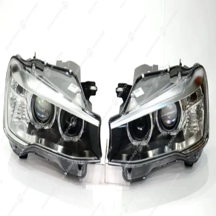 BMW F25 F26 X3 X4 제논 HID 헤드라이트 전조등 황변없는