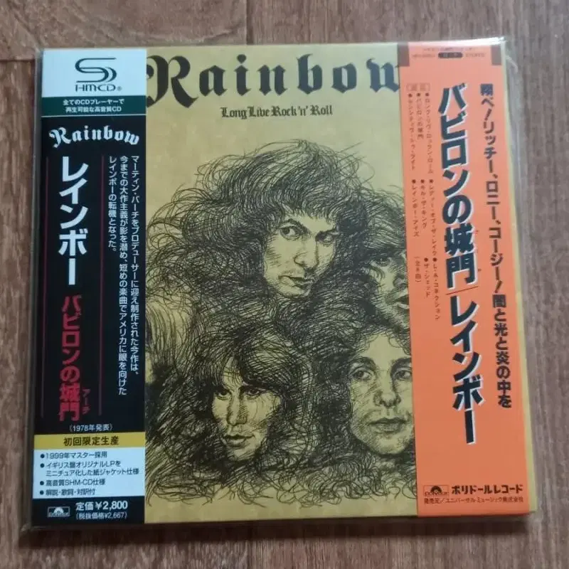 rainbow cd lp mini cd 엘피 미니어처