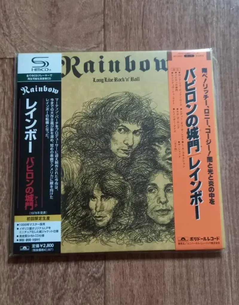 rainbow cd lp mini cd 엘피 미니어처