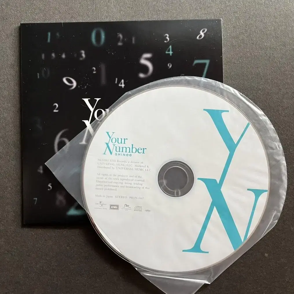 샤이니 유어넘버 your number 도쿄돔 입장 특전 cd