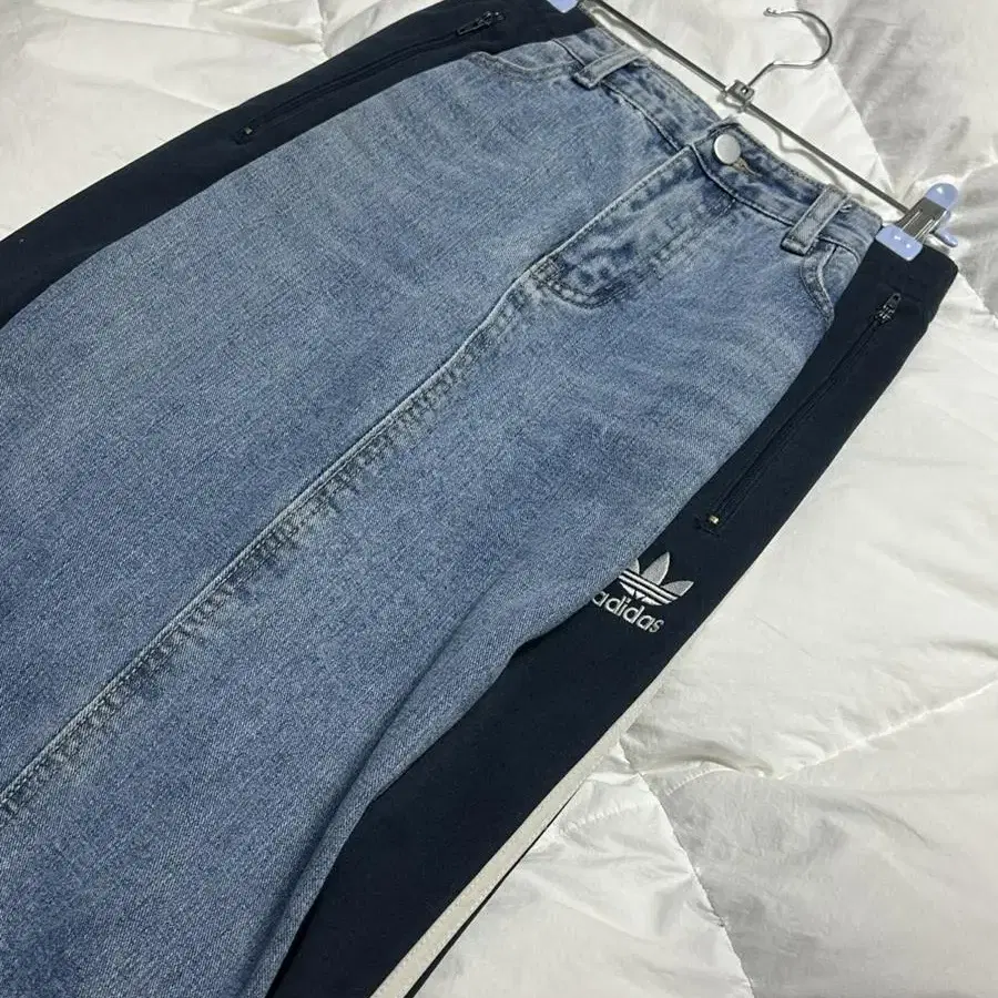 유이브 뉴진스 아디다스 커스텀 치마