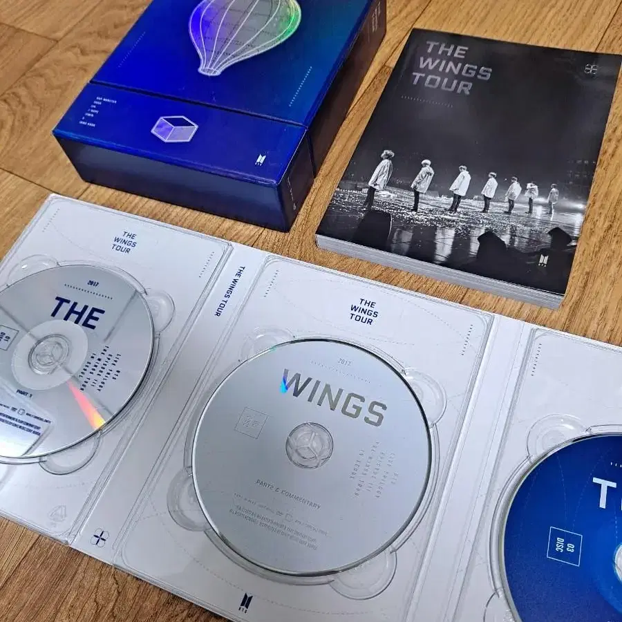 방탄소년단 윙콘 디비디 DVD